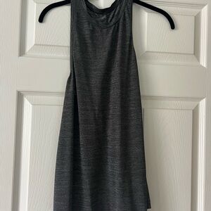 Lululemon Athletica Gray Tank Top with High Neckline